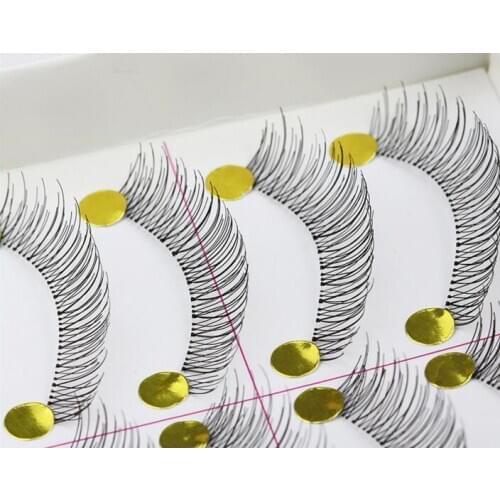 Cute 216#217 Transparent stalk Crisscross DIY false eyelashes as handmade fake eyelashes artificial eyelashes for beauty makeup
