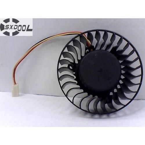 SXDOOL T127025DU high-end dedicated graphics card replacement turbo fan