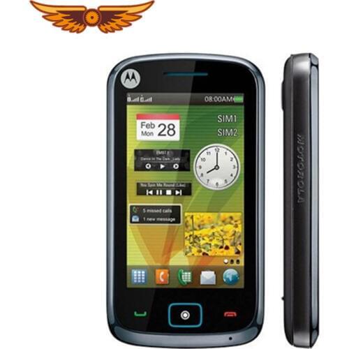 Original Motorola EX128 Unlocked Cellphone 3.2 Inches GSM 3.15MP Camera Bluetooth FM Radio Used Mobile Phone