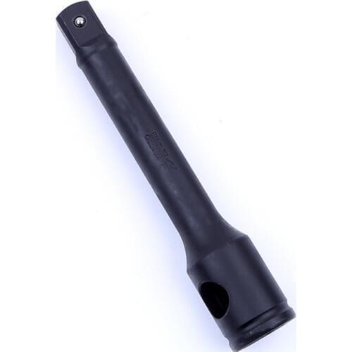 1" 25mm 200mm CR-MO Pneumatic Drive Socket Extension Bar High Quality Black Heavy Extension Rod Hand Tool Auto Repair Tools