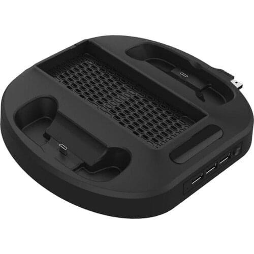 Vertical Stand Dual Controller Charger 3 USB HUBs for Series S Console