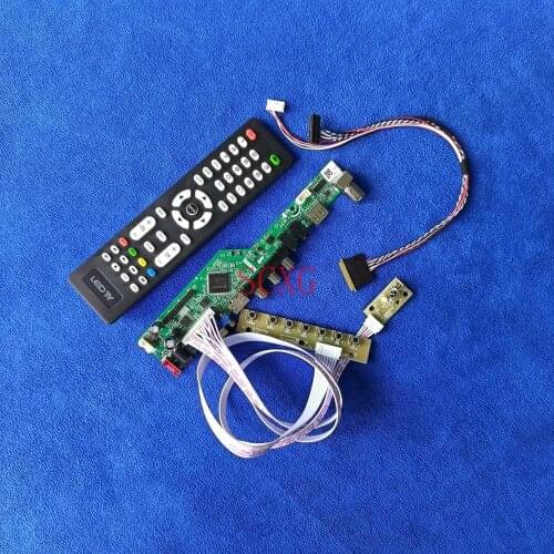 VGA USB AV HDMI-compatible Analog signal Kit LED LCD For M116NWR1/NT116WHM LVDS 40-Pin Display controller drive board 1366*768