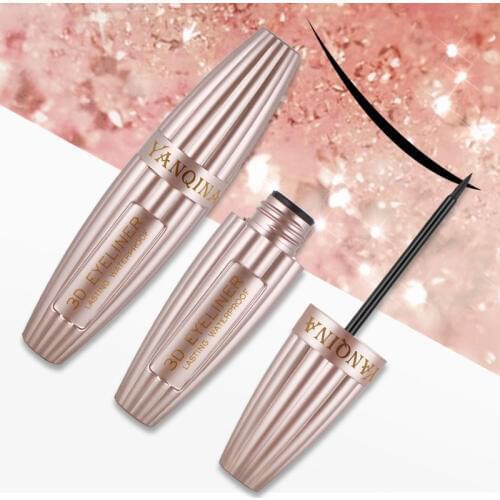 1 Pc NEW Black Long-lasting Waterproof Smooth Eyeliner Liquid Eye Liner Pen Pencil Makeup Cosmetic Beauty Tool Easy to Wear