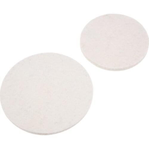 1Pc 100mm /125mm Felt Wool Polishing Buffing Wheel Discs Polishers Pad Wool Felt Polish Polisher Disc Pad for Metal Ceramic