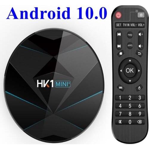 10pcs HK1 Mini Plus Android 10.0 TV Box RK3318 Quad Core 4GB 64GB Max 2.4G/5G Dual WiFi USB3.0 BT4.0 4K H.265 Media Player