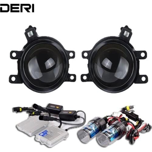 3.0 inch auto Bi-xenon Lenses Fog Light Glass Projector Lens use H11 Xenon Bulb for Car Toyota Corolla/Yaris/Avensis/Camry/RAV4