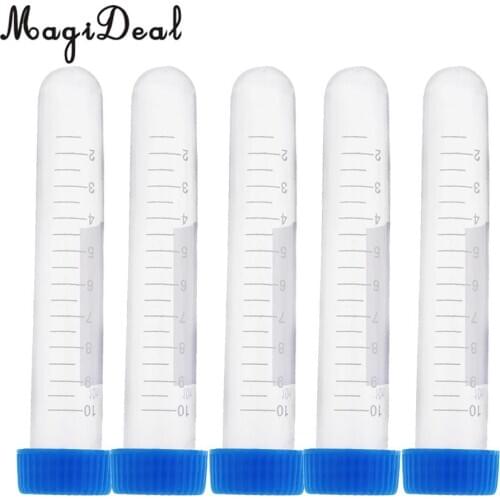 5Pcs Plastic Knitting Needles Tube with cap Storage Home Sewing Knitting Storage Tools