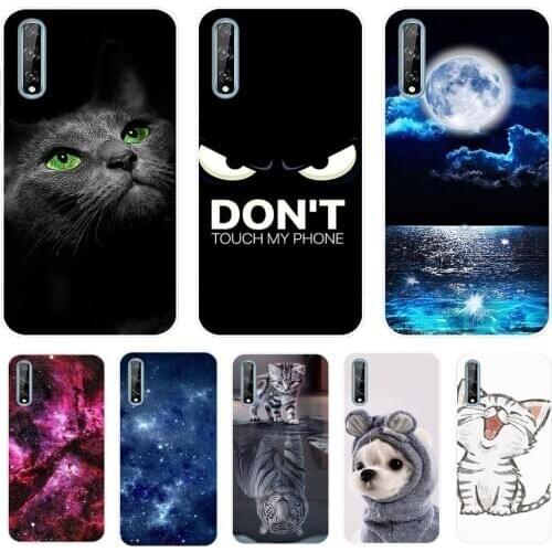 For Coque Huawei Y8P Case 2020 Silicone Painted TPU Soft Back Cover Phone Case For Huawei Y8P AQM-LX1 Y 8P 6.3" Bumper fundas