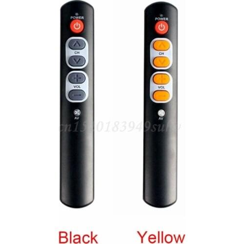 OOTDTY Home Remote Controller Accessories Programmable Universal ABS Smart Learning