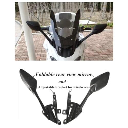 For YAMAHA NMAX 155 NMAX 125 Motorcycle Rearview Mirrors Windshield Bracket Modified Motorcycle Accessories