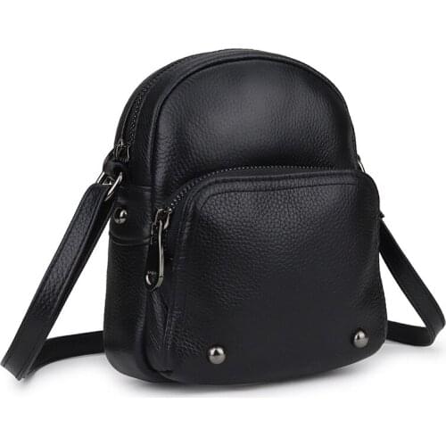 2019 New Genuine Leather Shoulder Bag Womens Luxury Handbags Fashion Crossbody bags for women Messenger Bag Female Purse Totes