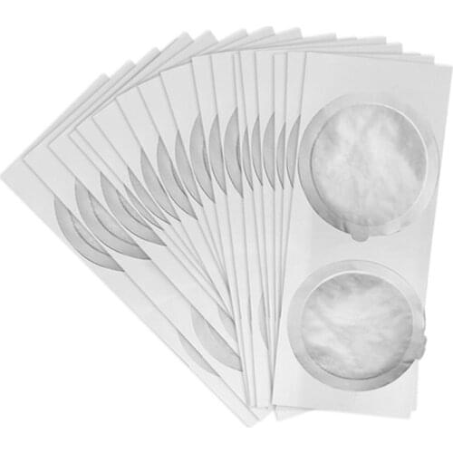 Disposable Aluminum Foil Film For Nespresso Vertuo Vertuoline GCA1 & Delonghi ENV135 Refillable Pods Self Adhesive Foil Seal