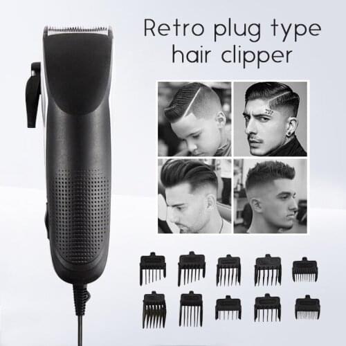Rechargeable Hair Clipper for Men Razor Cordless Blunt-angle Cutter Head Hair Trimmer Barber Cordless Powerful Haircut Machine