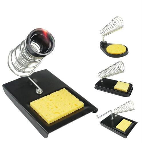 Mini Soldering Iron Stand Solder soldering station Base Welding quick Wire Holder with Sponge For 936 907 Electric welding Tools