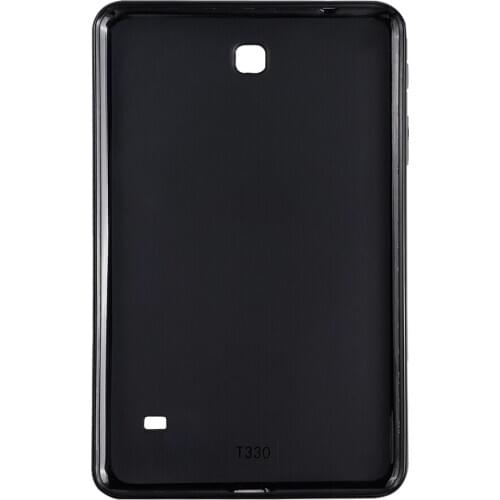 QIJUN Tab4 8.0'' Silicone Smart Tablet Back Cover For Samsung Galaxy Tab 4 8.0 inch SM-T330 sm-T331 T335 Shockproof Bumper Case