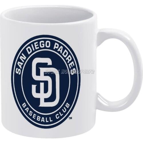 Padres San Diego Coffee Mugs Porcelain Mug Cafe Tea Milk Cups Drinkware Mugs for Fathers Day Gifts