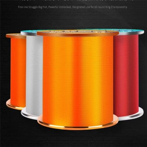 500 meters fishing main line winter fishing accessories semi-floating braided nylon goods for sea pole fishing fluorocarbon e