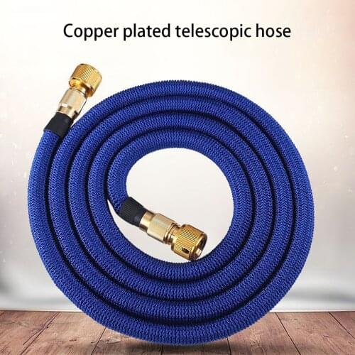 TPE Garden Water Hose 3X Expandable Garden Spray Pipe Flexible Home Car Wash High-Pressure Garden Plants Watering Hose