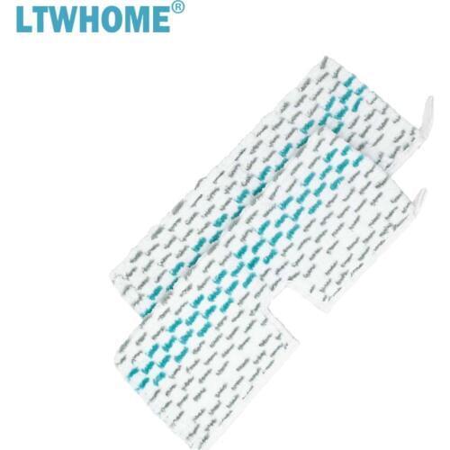 LTWHOME Replacement Microfiber Scrub Mop Pads Fit for Vileda O-Cedar ProMist MAX Spray Mop