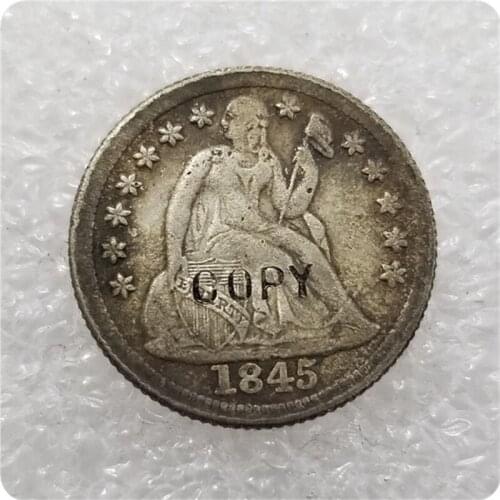 USA 1845-P,O Seated Liberty Dime COPY COINS