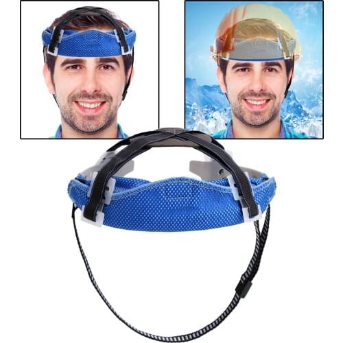 Hard Hat Sweatband Safety Helmet Liner Strip Cold Feeling Outdoor Operations