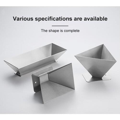 1PC Stainless Steel Triangular/Square/Rectangular Rice Ball Sushi Cake Mold Zongzi Mould Rice-pudding Baking Mold Kitchen Tools