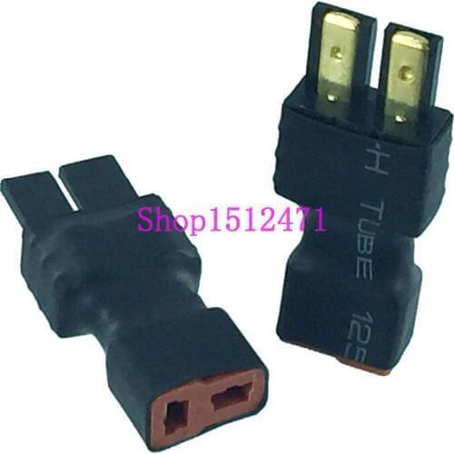 1PCE TRX TRAXXAS Male to T Plug Deans Female No Wire adapter for for RC