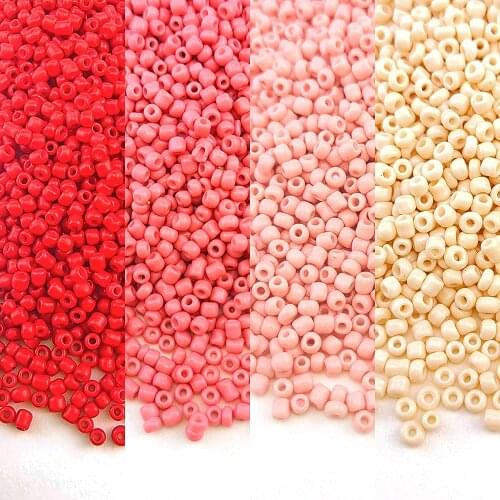 DIY Jewelry Bracelet Necklace Christmas Birthday Gift Crafts Round Pony Bead Wearing Jewelry-2/3/4mm