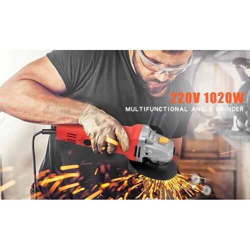 220V 1020W Multifunctional Angle Grinder Power Tool