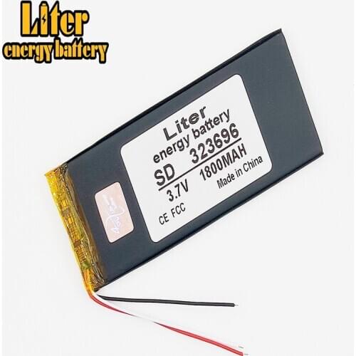 3 line RNEW XWD 323696P 323696 3.7V 1800MAH battery li-Lion for china clone MTK phone