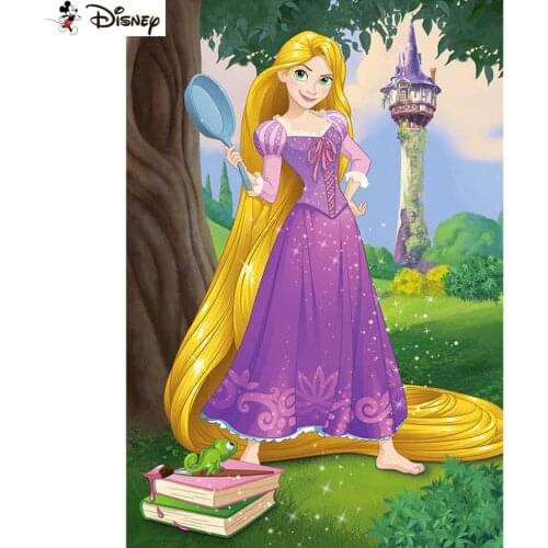 Disney Square/Round Drill 5D DIY Diamond Painting "Cartoon princess" Embroidery Cross Stitch Full Rhinestone Decor A30712