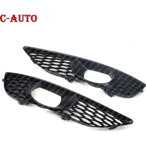 Car Left Right Front Bumper FogLight For Audi Q7 4L S-Line 2009 2010 2011 2012 2013 2014 Grilles Racing Grills Cover car-styling