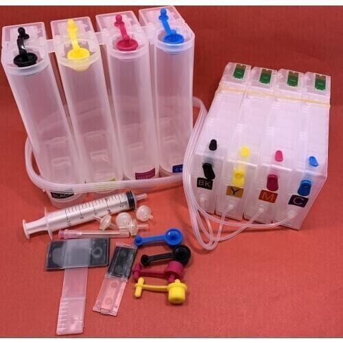 YOTAT CISS ink cartridge T7011 -4 / T7021 -4 / T7031 -4 for Epson WorkForcePro WP-4015DN WP-4025DN WP-4095DN WP-4525DN