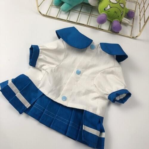 French Bulldog Clothes Summer Dog Dress Pug Clothing Skirt Cute Girl Dog Costume Pomeranian Poodle Bichon Schnauzer Pet Outfit