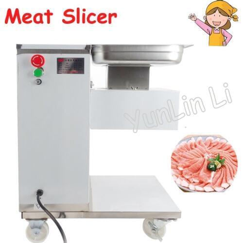 Commercial Meat Slicer 220V/110V Meat Grinding Machine Popular Meat Chopping Machine Food Processor QE