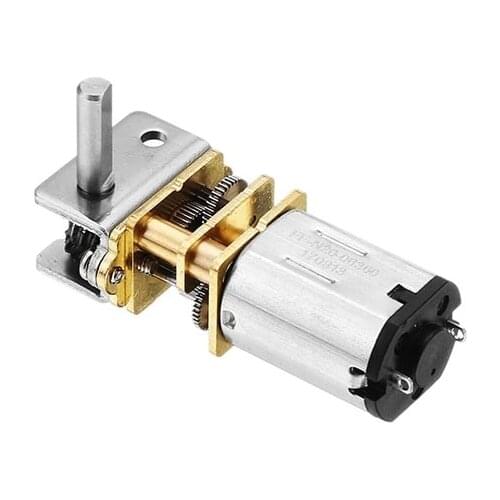 GW12GA DC 6V 12V smallest Worm gear motor Low speed Ultra mini gear box Reversible Electric engine for Smart car