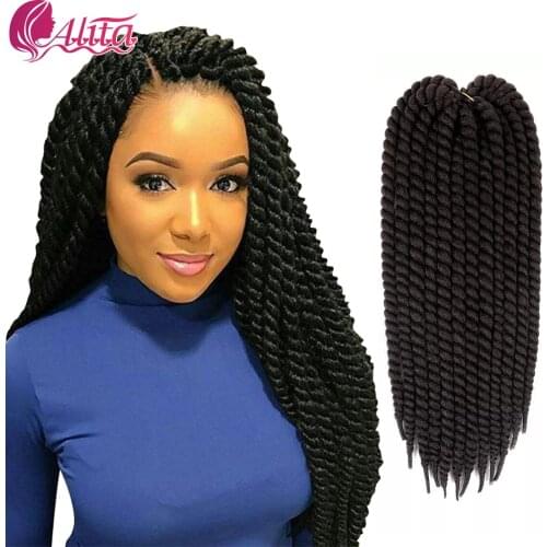 Mambo Twist Hair Jumbo Crochet Braids 22 Inch 120g Ombre Color Synthetic Crochet Hair Braiding Hair Curly Ends Braids Red Hair