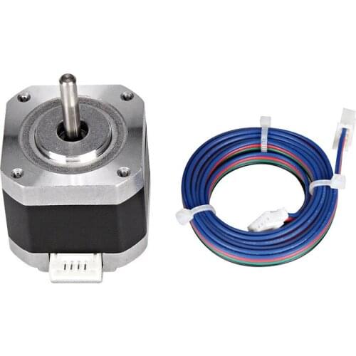 Nema17 42 Stepper DC Motor 1.8 Degrees 12V Stepper Motor Printer Motor with Dupont Line for 3D Printer and Cnc