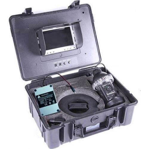 50 Meter Cable Underwater Camera For Fishing Fish Finder Camera 360 Rotation CCD Waterproof Camera W/Monitor