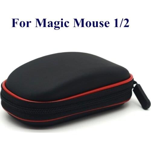 Shockproof Hard EVA PU Protective Case Carrying Cover Storage Bag for Magic Mouse I II Generation Wireless Mice Accessories