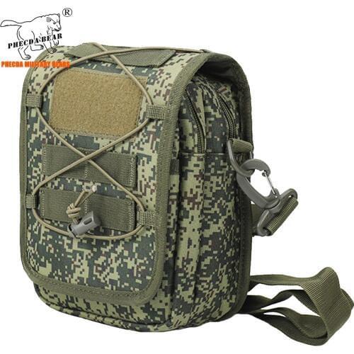 Russia army Camouflage EMR tactical bag molle system army bag outdoor sling bag EDC military bag hiking cross-body bag travel