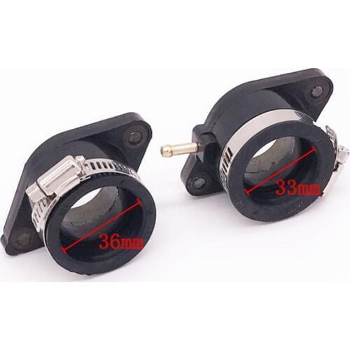 Universal Economical and Practical Motorcycle Carburetor Part Intake Manifold Fits for Yamaha XT600 XT600Z TT600