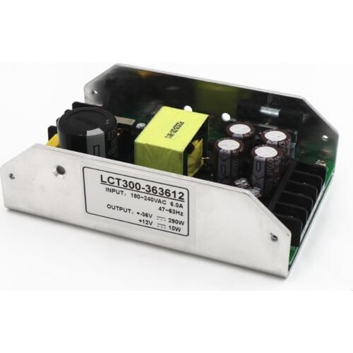 300w DC ±24V ±36V ±42V Dual Voltage Output + DC12V DIY HIFI Class AB power amplifier board power supply Replaces Transformer