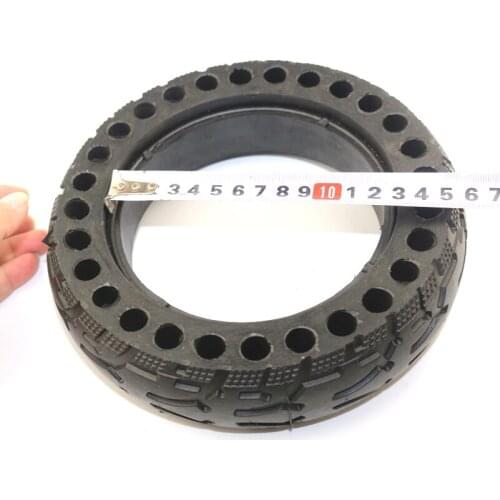 Upgraded 190 mm Solid Tire Hollow Non-Pneumatic Tyre Shock Absorber Anti-slip Durable Rubber Tyre Wheels For Scooter