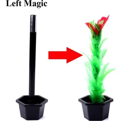 Magic wand to flower magic trick easy magic tricks toys for adults kids show prop toys for boys fun for children G8002