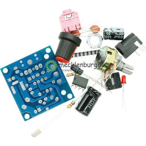 2017 New 1PCS LM386 Super MINI Amplifier Board 3V-12V DIY Kit M57 Beyond TDA2030 New Electronic Kit Circuit Board Hot Sale