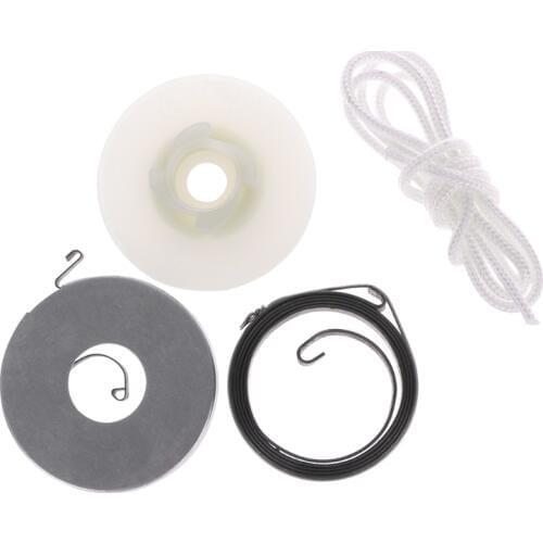 4pcs/set 4200 5200 5800 Chainsaw Easy Starter Pulley With Springs Lawn Mower Spare Parts