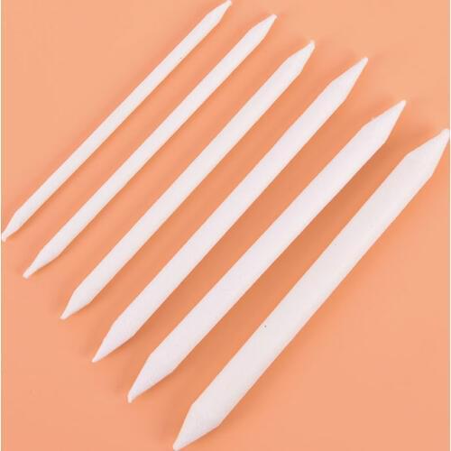 6pcs/set Blending Smudge Stump Stick Tortillon Sketch Art White Drawing Charcoal Sketcking Tool Rice Paper Pen Supplies