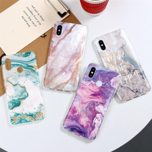 Colorful Marble TPU Case For Xiaomi Mi Note 10 Lite A3 A2 6X A1 8 9 SE Lite Pocophone F1 F2 Play Mi 9T Pro CC9 CC9E Cover Coque