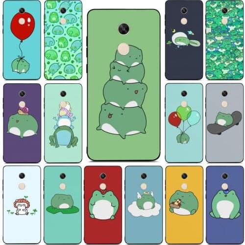 Yinuoda Cartoon Frog Phone Case for RedMi note 4 5 7 8 9 pro 8T 5A 4X case